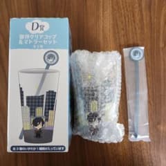 御伴くじ D賞 御伴クリアコップ＆マドラーセット 光忠 ご希望でくじ台紙付のサムネイル
