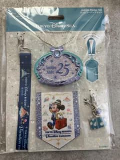 新品未使用 バケパ 東京ディズニーシー ジュビリーバッジセット - メルカリ