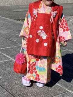 3歳　小町キッズ　七五三着物のサムネイル