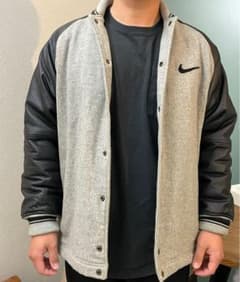 NIKE 銀タグ 90s ヴィンテージ　本革　スタジャンのサムネイル