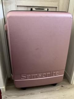 Samsonite ピンク 大型キャリーケースのサムネイル
