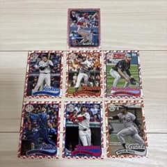 Topps Japan Edition 2024 限定パラレルカード7枚セット - メルカリ