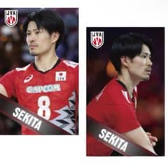 2024バレーボール男子日本代表　関田誠大　ステッカーのサムネイル