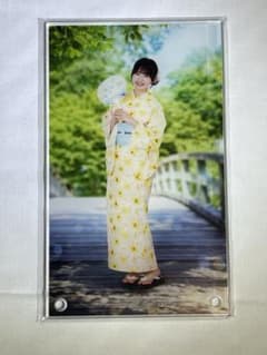ひな図書 藤嶌果歩 アクリルアートパネル 浴衣 日向坂46のサムネイル
