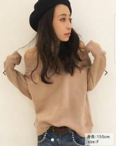 ungrid♡オフショルルーズスウェットのサムネイル