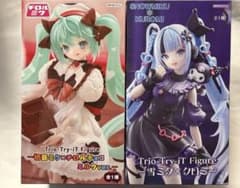 Trio-Try-iT 雪ミク×クロミ 初音ミク✕チロルチョコ フィギュア 2点