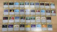 旧裏　ポケモンカード トレーナーカードセット　122枚 ポケモンカード 旧裏 トレーナーカード ミニスカート マークあり