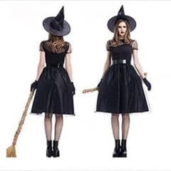仮装 魔女 ハロウィン コスプレのサムネイル