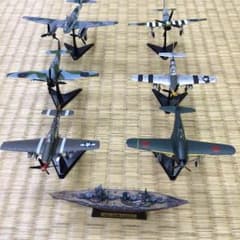 戦艦 戦闘機 7個 ジャンク品のサムネイル