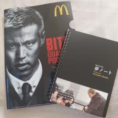 夢ノート 本田圭佑 スパイラルバインディング&クリアファイルのサムネイル