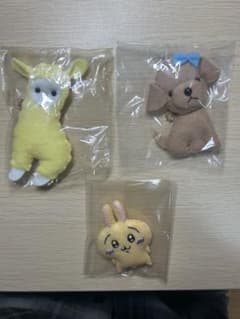 フェルトマスコット キーホルダー 3点セットのサムネイル