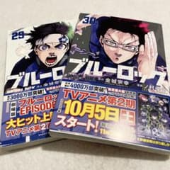 ブルーロック 漫画 29,30巻 2冊セット - メルカリ