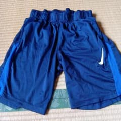 Nike Dri-FIT ハーフパンツ ネイビー キッズ Mのサムネイル