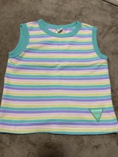 キッズ　子ども　micorrid ノースリーブ トップス マルチカラーのサムネイル