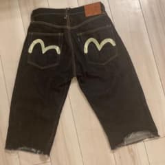 EVISU エヴィス ハーフパンツ デニム サイズ28 インディゴのサムネイル