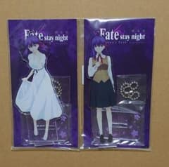 극장판 Fate/stay night 아크릴 마스코트 간 오리 벚꽃 2종 세트
