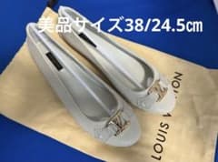 LOUIS VUITTON ローファー 美品サイズ38/24.5㎝ - メルカリ