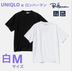 【新品】ユニクロ タマタカ店×ロンハーマン 二子玉川店 コラボTシャツ 白 Mのサムネイル