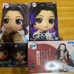 鬼滅の刃 Qposket フィギュア　5点セットのサムネイル