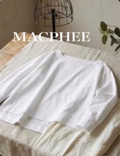 MACPHEEブラウストップス スクエアネックオーバーサイズ F - メルカリ