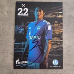  Schalke 04 内田篤人 内田篤人 サインカード FC Schalke 04 オートグラフカード - メルカリ