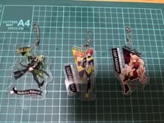 マクロスΔ ワルキューレ　ヤミキューレ　アクリルキーホルダー3個セットのサムネイル