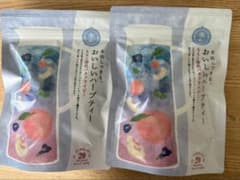 生活の木 水出しできる。おいしいハーブティー 桃と青色バタフライピー 2袋のサムネイル