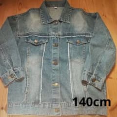 キッズ デニムジャケット 140cmのサムネイル