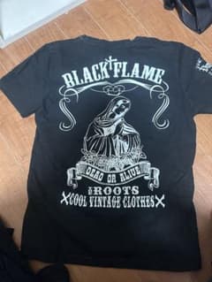 BLACK FLAME Tシャツ ブラック Mサイズのサムネイル
