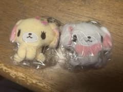 シュガーバニーズ　ぬいぐるみキーホルダー　ガチャガチャ　しろうさ　はなうさのサムネイル