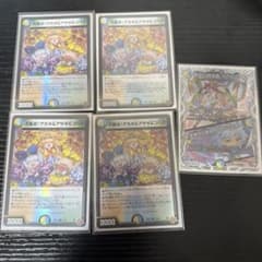 アカネ&アサギ&コハク 一音の妖精 ホイル 各4枚 デュエルマスターズ 大集合！アカネ＆アサギ＆コハク 4枚 ホイル