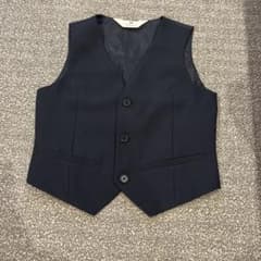 H&M キッズ フォーマルベスト ネイビー 120cmのサムネイル