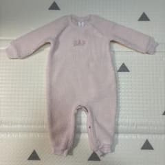 baby GAP ボア ロンパース ピンク 12-18ヶ月のサムネイル