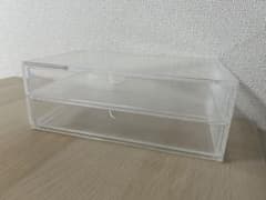 無印良品アクリルケース2段引き出し大のサムネイル