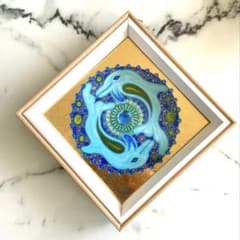 月と太陽さん専用 曼荼羅アート 1点もの Marieles Grundmann - メルカリ