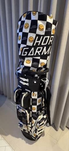 HORN GARMENT ゴルフバッグ キャディバッグ スマイル柄 - メルカリ