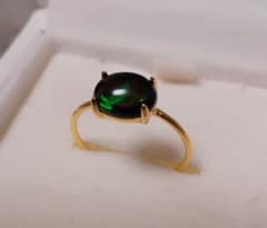 Black Opal Ring