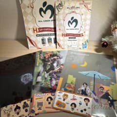 Mrs. GREEN APPLE A4 클리어 파일 & 레터 세트