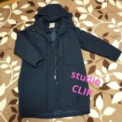 スタディオクリップ★ハーフコート美品のサムネイル