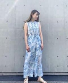 未使用級 グレースコンチネンタル オーナメント ワイドサロペット
