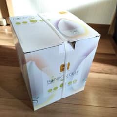 超音波式 アロマ対応7色に輝くしずく型加湿器のサムネイル