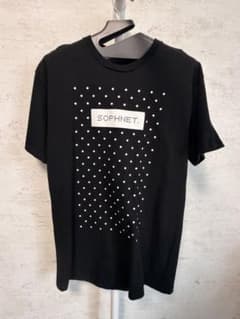 SOPHNET. ドット柄 Tシャツ ブラック Lのサムネイル
