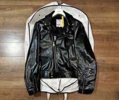 【新品】MONCLER FRGMT Lewis Leathers ライダース Lのサムネイル