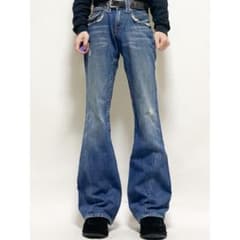 USA製 TRUE RELIGION ベルボトム levi