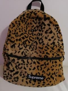 シュプリーム レオパード ヒョウ柄 リュック Leopard 鞄 イエロー シュプリーム レオパード ヒョウ柄 リュック Leopard 鞄 イエロー