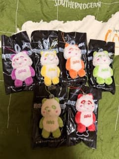 AAA え〜パンダ A-PANDA ストラップ 7種セットのサムネイル