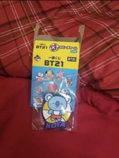 BTS BT21 이치 반 복권 고무 매력 KOYA