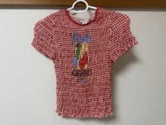 アメリカのKIMCHI BLUE ギンガムチェック シャーリング Tシャツ Lのサムネイル