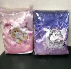 mofusand 桜満開 巾着入りブランケット2種セット - メルカリ
