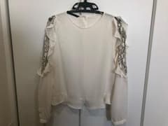 ZARA シフォンブラウスのサムネイル